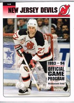 1993-94 New Jersey Devils Game Program VS LA Los Angeles Kings 1/15/94 Gretzky - $24.38