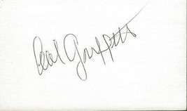 Cal Griffith Signed 3x5 Index Card Washington Senators Minnesota Twins GM - £62.40 GBP