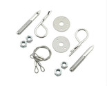 Trans Am Camaro Hood Pin Kit OVAL TRACK LANYARD SAFETY PINS w/ SCREW IN ... - $46.07