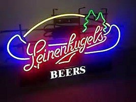 New Leinenkugels Beers Lamp Bar Light Decor Artwork Beer Neon Sign 24&quot;x20&quot; - £196.60 GBP