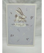 Hallmark Shoebox Baby Girl Greeting Card 5&quot; X 7&quot; - $12.49 CAD