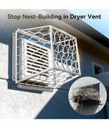 Dryer Vent Bird Guard,Dryer Cover Guard for Most 3&quot; to 7Lx7Wx5H, White  - €24,06 EUR