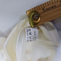 Sexy Women's Nylon Spandex Blend Fingerless Stretch Cream Gloves - One Size image 4