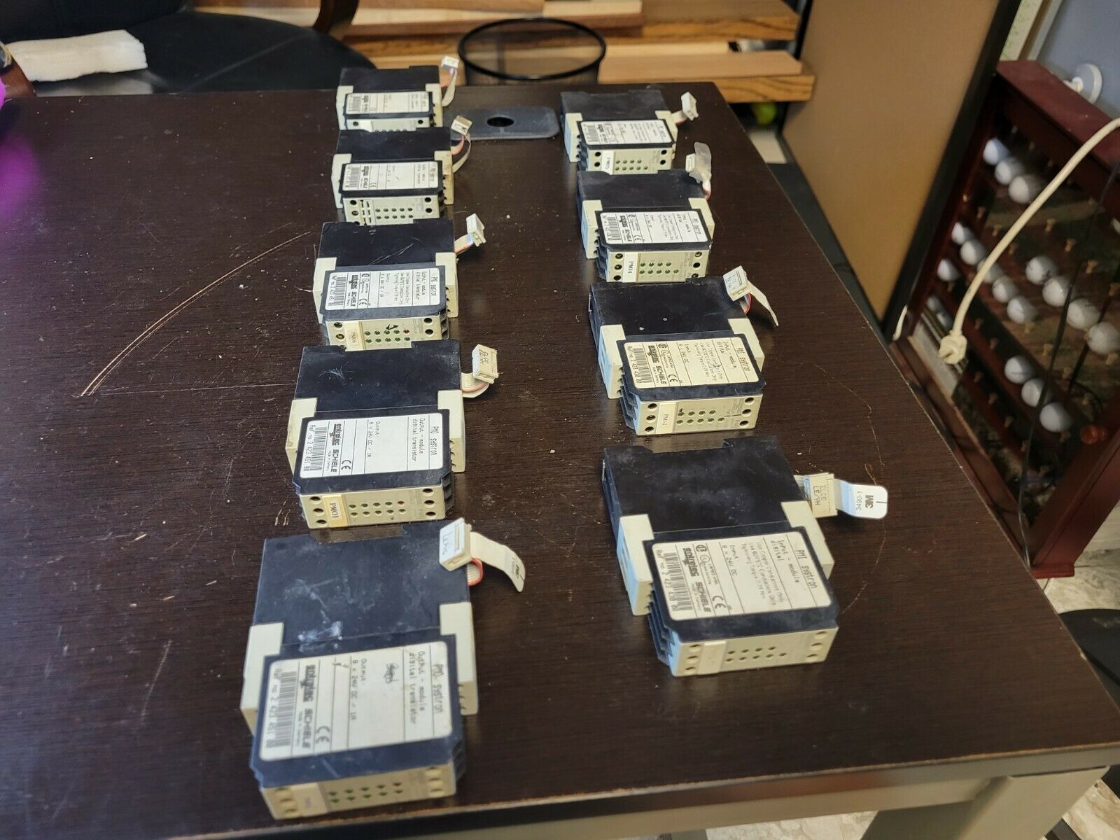 (9) ENTRELEC SCHIELE PMO PMI SYSTRON OUTPUT MODULES DIGITAL TRANSISTOR 8... - $96.48