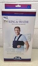 FLA Orthopedics Deluxe Sling &amp; Swathe Shoulder Immobilizer Blue Size L - €16,18 EUR