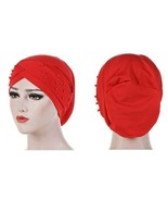 Women’s Turban hat comfortable elastic Muslim hijab hair head cover cap - £8.58 GBP