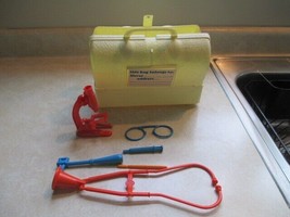 Vintage Hasbro Toyville Doctor Nurse Bag Hospital Playset - $24.99