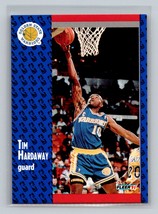 1991-92 Fleer Tim Hardaway #65 Golden State Warriors - £1.59 GBP