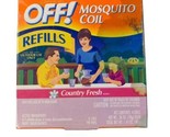 Vintage OFF! Yard &amp; Deck Outdoor Refill Coil  1997 Country Fresh Sealed!... - £8.85 GBP