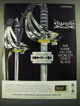 1968 Wilkinson Sword Razor Blades Advertisement - The world&#39;s finest blade - £13.89 GBP