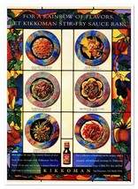 Kikkoman Stir-Fry Sauce Rainbow of Flavors Vintage 1992 Print Magazine Ad - $9.70