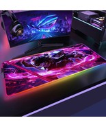 Demon Slayer-Large RGB Mouse Pad, Gaming Computer Surface, Backlit Keybo... - £47.97 GBP