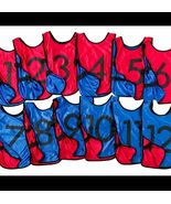 Set Of 12 XL Pinnies  LVL10 Sports Pinnies - Reversible Numbered Practic... - $55.14 CAD