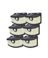 6 Pack Solar Motion Sensor Lights 120 LEDs with Lights Reflector,270° Wide - $39.59