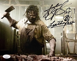  Andrew Bryniarski Autographed Signed 8x10 Photo Leatherface Texas Chainsaw Jsa - £55.05 GBP