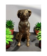 Brass Generic Dog Figurine Statue Sculpture Decor Hound Puppy Animal - €18,66 EUR