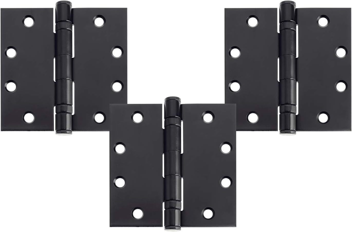 Commercial Grade Ball Bearing, 4-1/2 X 4-1/2-3-Pack, Nuk3Y Oiled Rubbed ... - $42.99