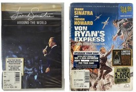 BNIP Frank Sinatra Around the World Concert DVD and Von Ryan&#39;s Express Movie DVD - £41.41 GBP
