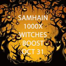 Oct 31 Free With $49 Rare 1000x Full Coven Boost Power Magnify Magick CASSIA4 - £0.00 GBP