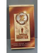 American Hunter Hunting Mature Whitetails / Upper End Management VHS 200... - £9.73 GBP
