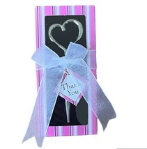 NEW Wedding Anniversary Gift Silver Heart Wine Bottle Stopper Cork Love - £7.05 GBP