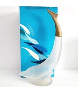 Avon Dolphin Decanter Skin So Soft 8 oz Empty Glass Bottle w/Box - $34.27 CAD
