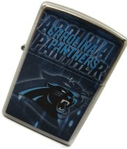 2015 Zippo Lighter Carolina Panthers Silver Tone - £19.43 GBP