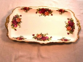 Royal Albert Old Country Roses Large Sandwich Tray MINT Condition - £46.98 GBP