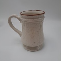 Syracuse China Brown Speckled Pedestal Stoneware Coffee Tea Mug - £7.49 GBP