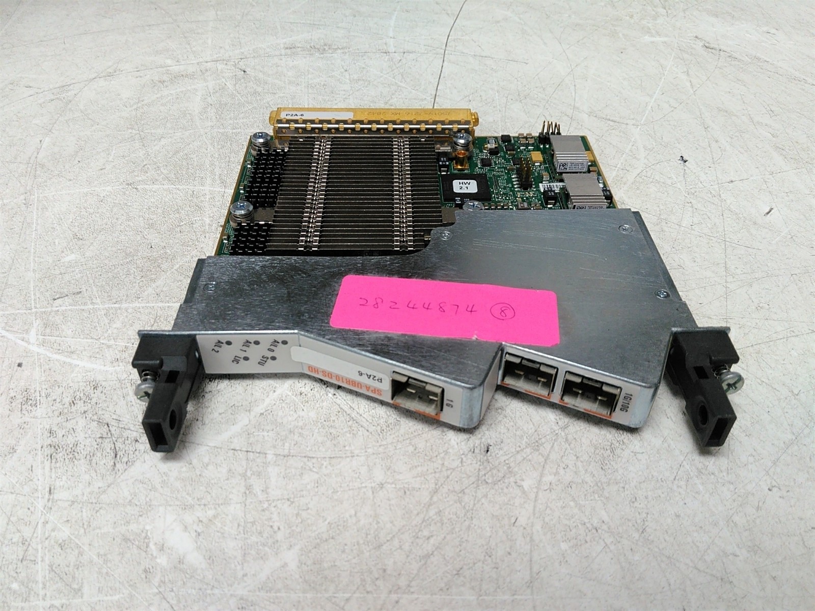 Defective Cisco SPA-UBR10-DS-HD P2A-6 Module AS-IS for Parts - $82.85