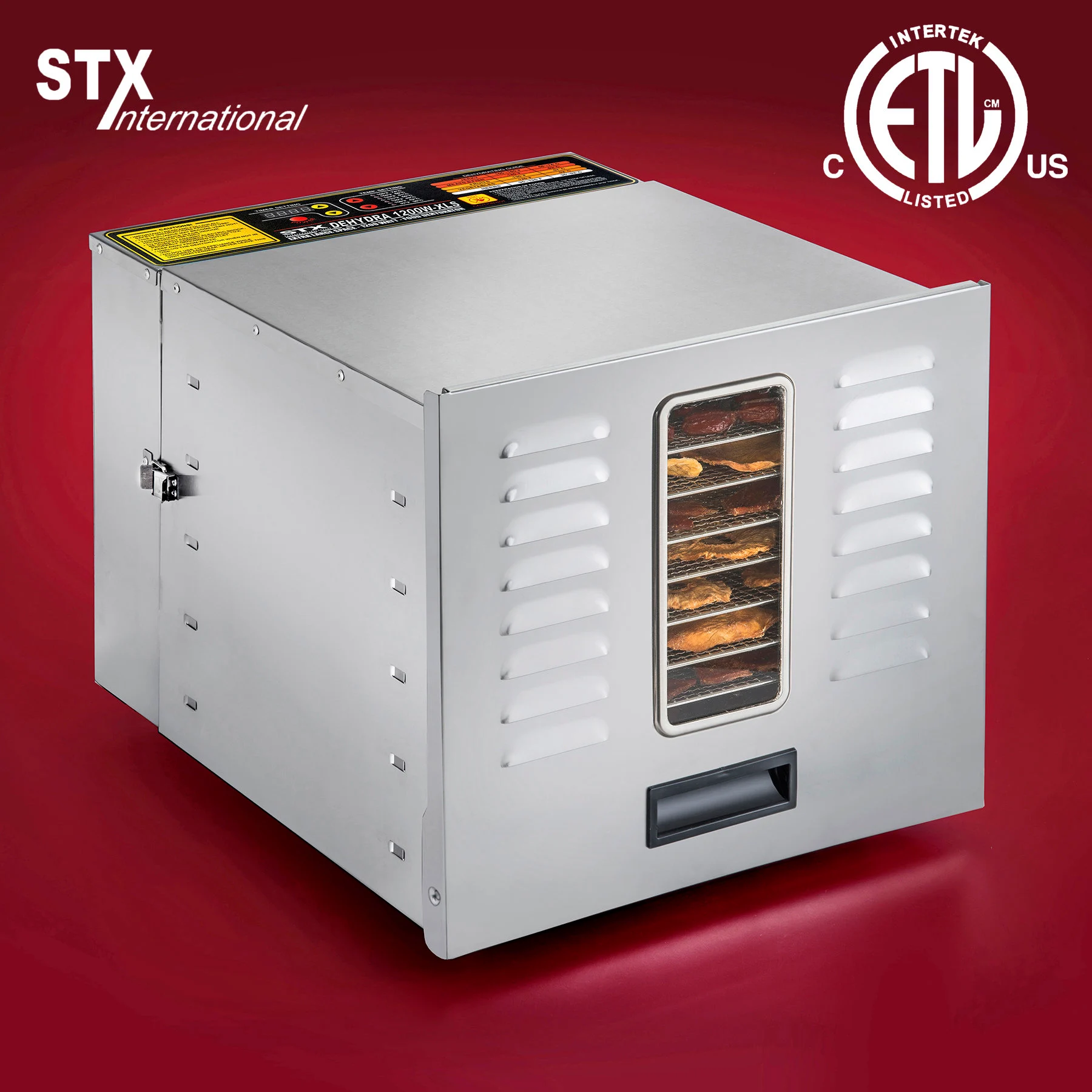 FRUIT DEHYDRATOR COMMERCIAL MEAT DEHYDRATOR FRUITS HERBS MEAT FLOWERS DE... - $569.00