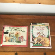 Lot Of 2 Puppy Dog Fright Before Christmas Schnitzel’s First Christmas Hardcover - £8.30 GBP