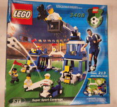 LEGO Sports Set 3408 Soccer Super Sport Coverage Football TV - New In Box Sealed - £55.95 GBP
