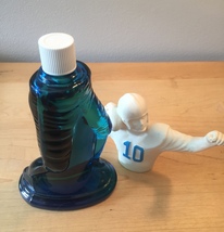  70s Avon Pass Play QB football player after shave bottle (Wild Country) image 4