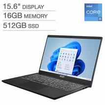 MSI Modern 15.6&quot; Laptop - 12th Gen Intel Core i5-1235U - 1080p - Windows 11 - £460.01 GBP