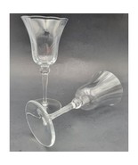 Mikasa FRENCH Crystal Wine Glasses 7 3/8&quot; Set 2 - $748.87 MXN