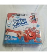 Craft City By Katrina Kool Aid Edible Slime Kit Blue Raspberry Cherry New - £19.77 GBP