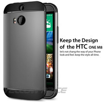 HTC One M8 Case Protective Case SF Coated Dual Layer for HTC One 2 - £12.54 GBP