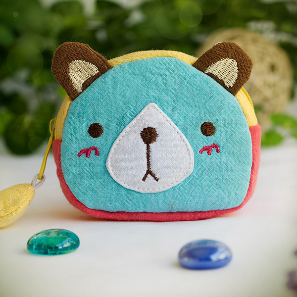 [Funny Bear] Wrist Wallet  (2.7*3.4)