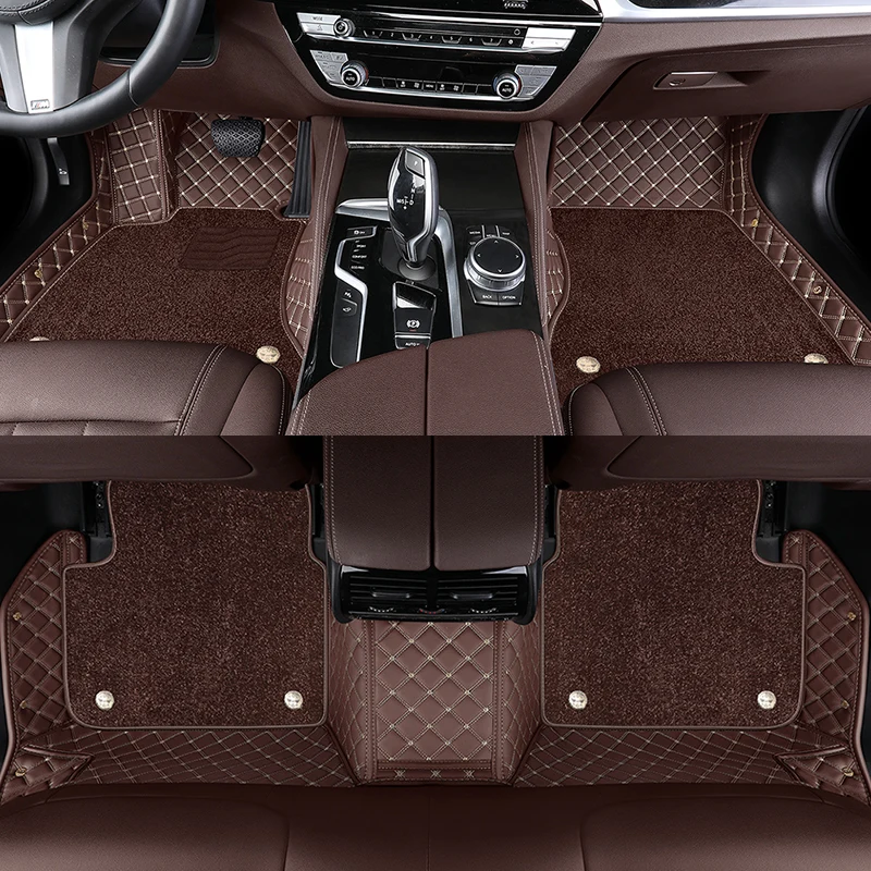 Custom Bilayer Color Car Floor Mats for Mercedes Benz E Class W211 W212 ... - £45.15 GBP+