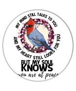 Cardinal Quote : Gift Coaster Bird Grieving Lost Loved One Grief Healing... - £3.95 GBP