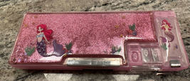 Double-sided pencil case, glitter drifting pencil case, Multifunction pencil cas - £12.05 GBP