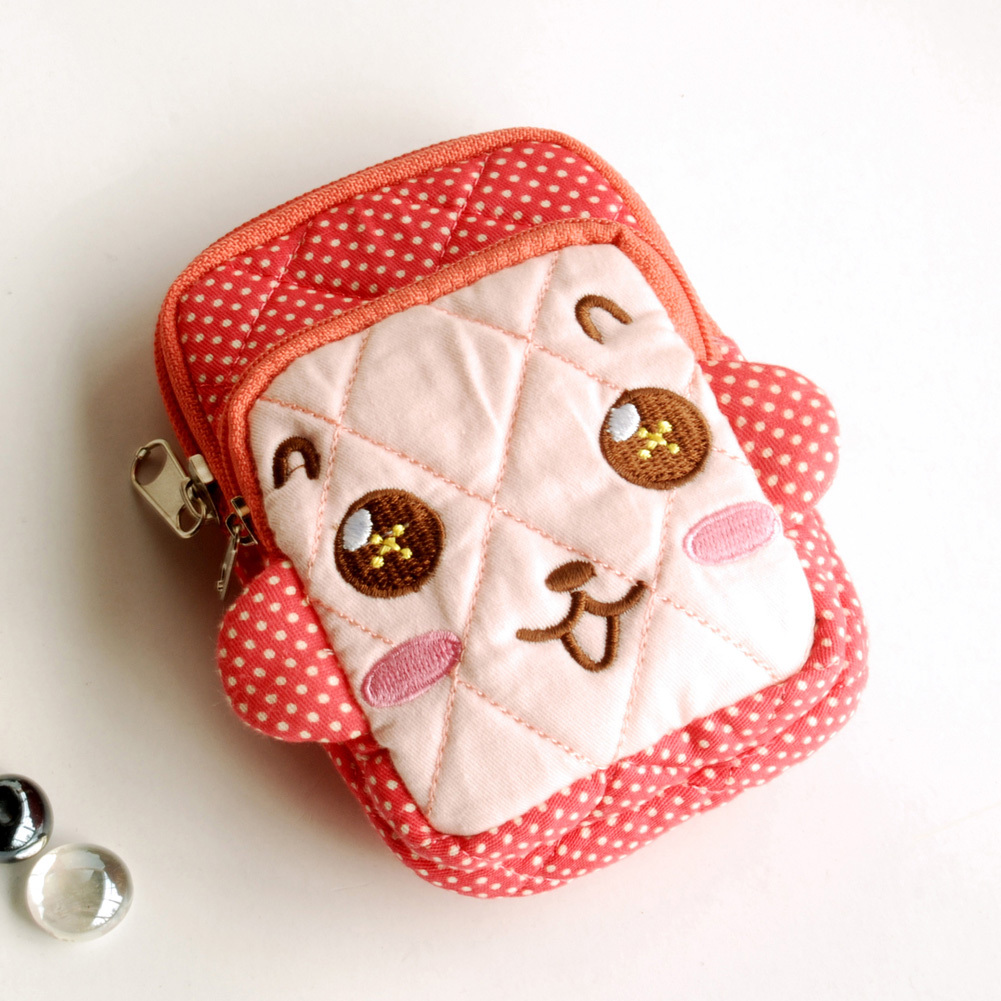 [Cordial Monkey] Wallet PursePouch Bag (2.9 X 4.7 X 0.98 inches)