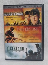 Triple Feature - Hart&#39;s War/Thin Red Line/Tigerland (DVD) - Good Condition - £8.31 GBP