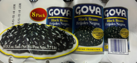 Goya Foods - Black Beans - 15.5 Ounce - Pack of 8 - $19.95