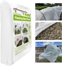 POYEE Plant Covers Freeze Protection 5Ft X 60Ft 0.9Oz Frost Cloth Garden Fabric  - £24.05 GBP