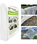POYEE Plant Covers Freeze Protection 5Ft X 60Ft 0.9Oz Frost Cloth Garden... - £23.63 GBP