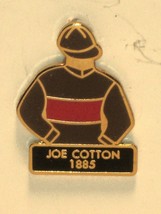 1885 - JOE COTTON - Kentucky Derby Jockey Silks Pin - £13.46 GBP