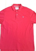 Southern Tide The Skipjack Mens Fuchsia Pink Short Sleeve Polo Shirt Size L - £15.74 GBP