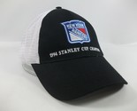 New York Rangers NHL Hockey Hat Bud Light Black White Snapback Trucker C... - £18.27 GBP